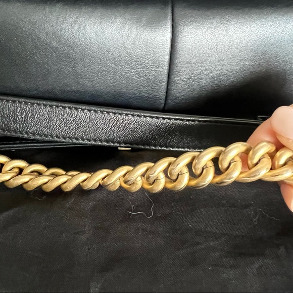 SOLD Chanel Chevron Medium Boy Bag - Picture 9 of 12